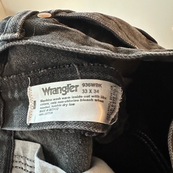 Vintage black wranglers - Picture 7 of 8